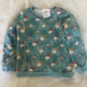Posh peanut Gnome Print Long Sleeve